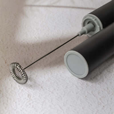 alluminium battrey matcha frother for daily tea rituals