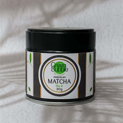 Green Bubble Matcha No.2 - 30g tin of smooth everyday Japanese matcha
