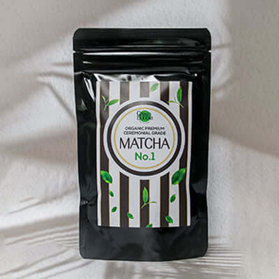 Green Bubble Matcha No.1 refill pouch - 100g of premium Japanese matcha powder