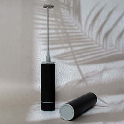 handheld matcha milk frother tool ideal for whisking and blending matcha drinks