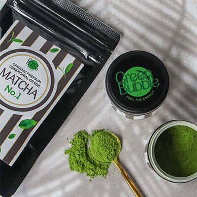 Eco-friendly 100g refill pack of Matcha No.1 - Kyoto-grown ceremonial grade matcha