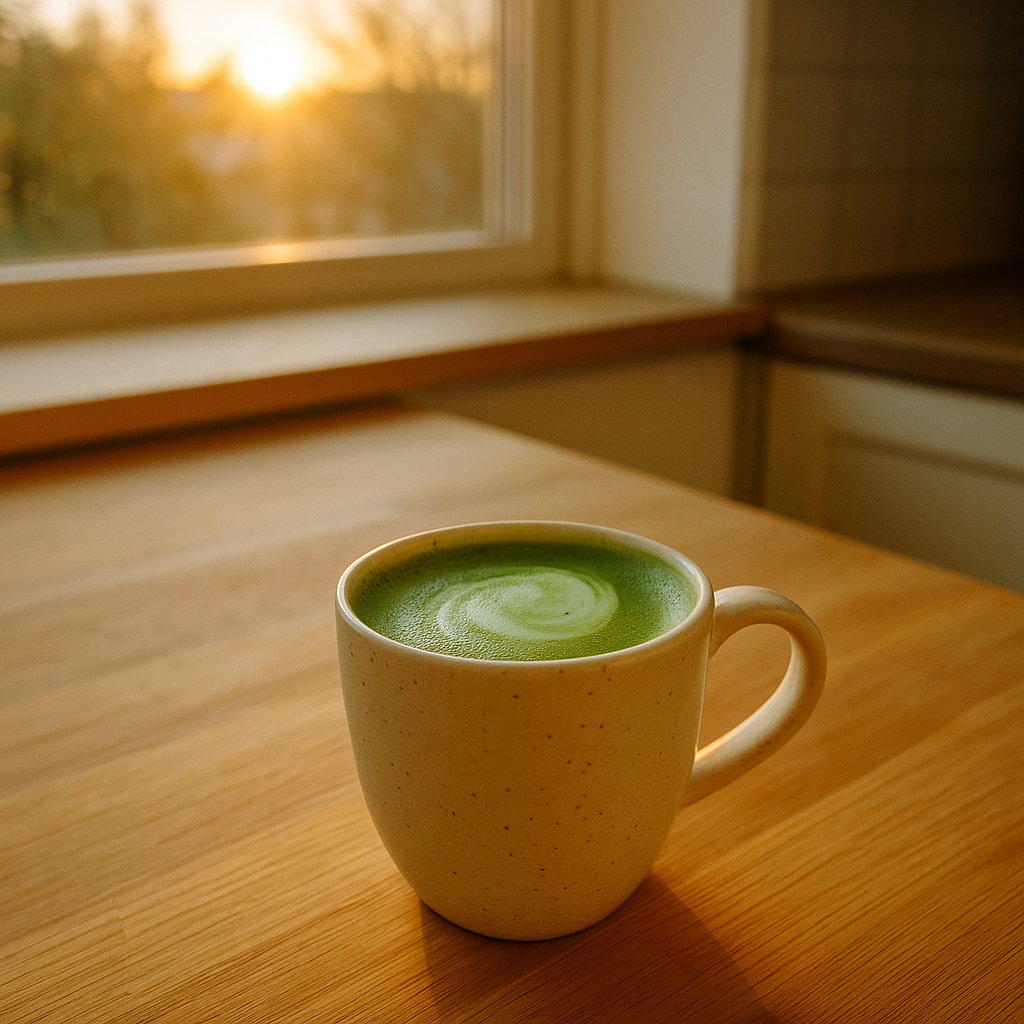 Kodėl tamsiais rytais matcha veikia geriau nei kava?