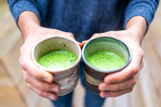 Pure Green Bubble matcha full antioxidants.